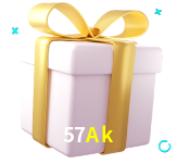 Receba seus bônus de boas-vindas no 57Ak